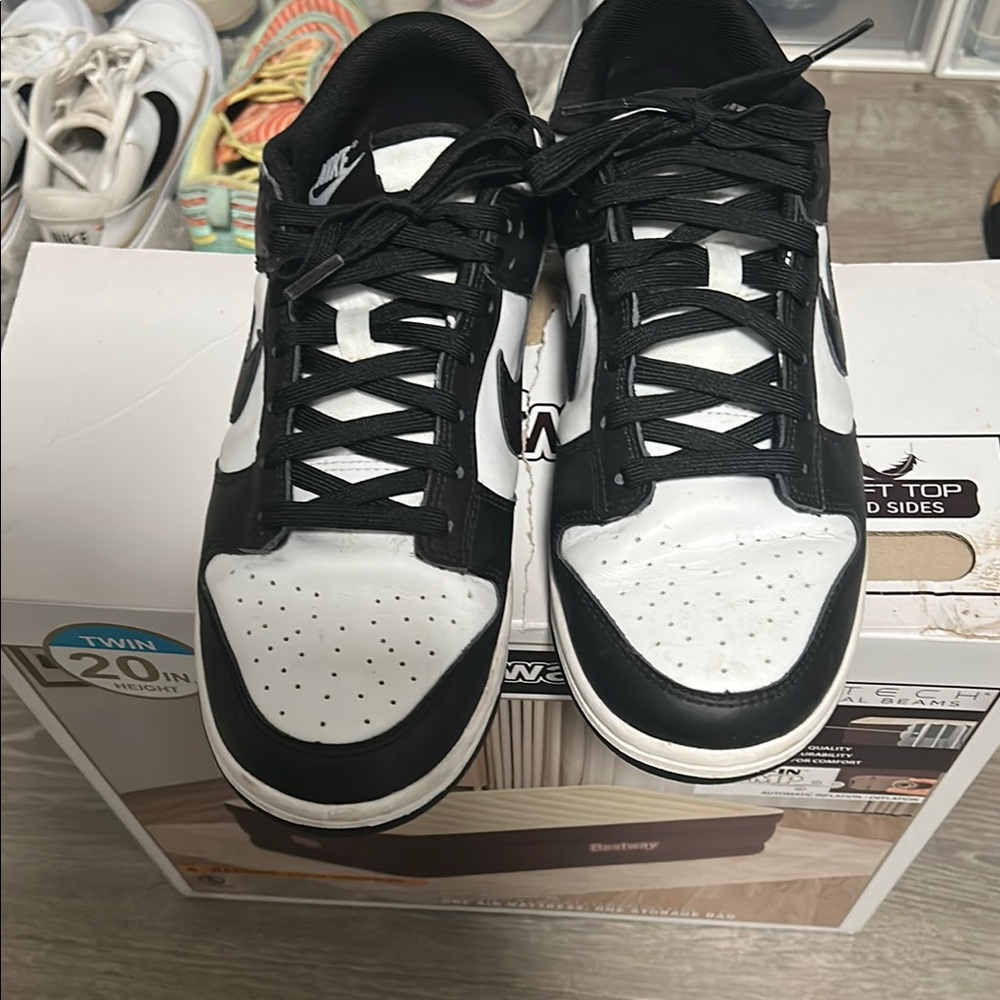 Nike Dual-Tone Black and White Sneakers pandas